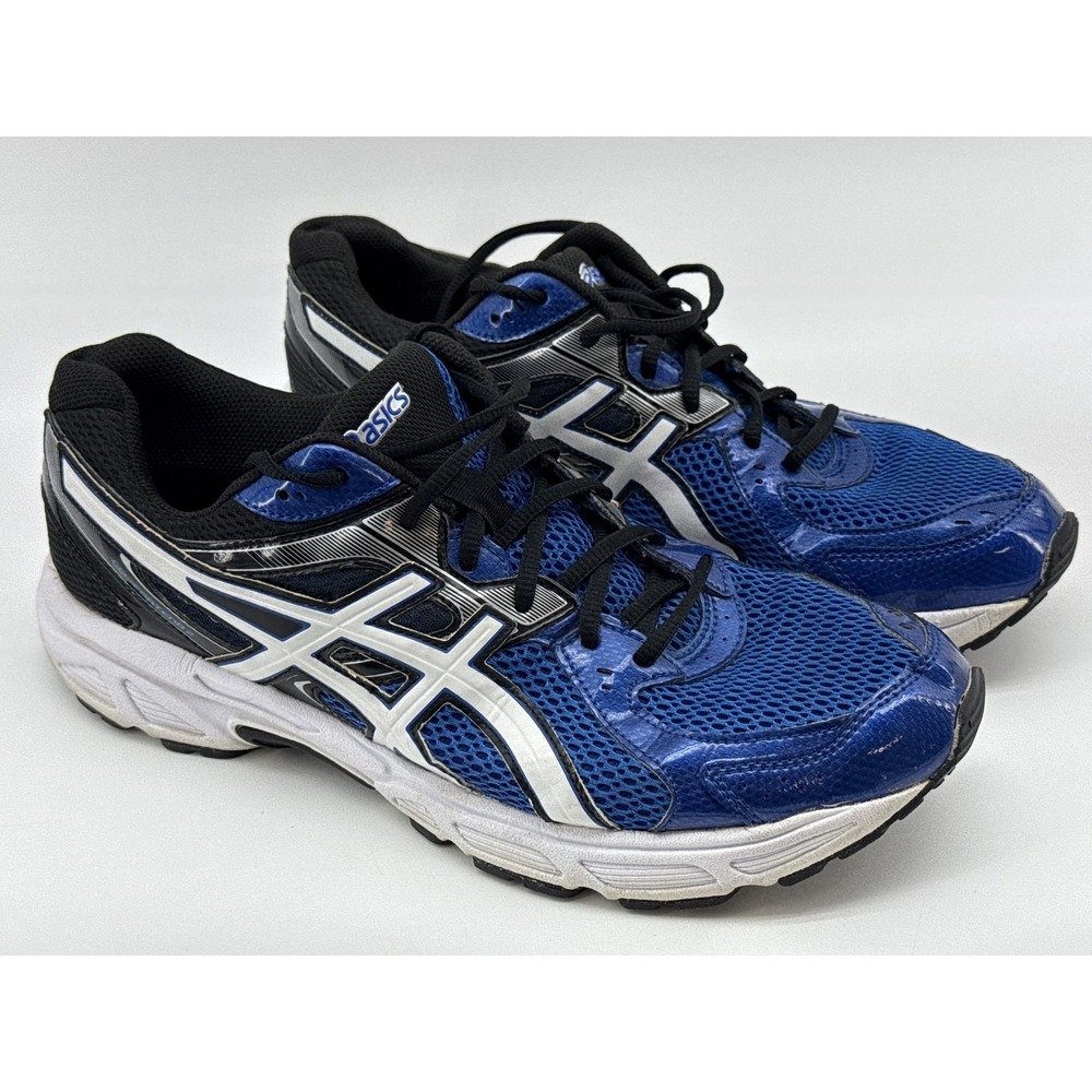 ASICS Gel Contend Running Shoes Unisex Blue Mesh Athletic Low Top Lace‎ Up